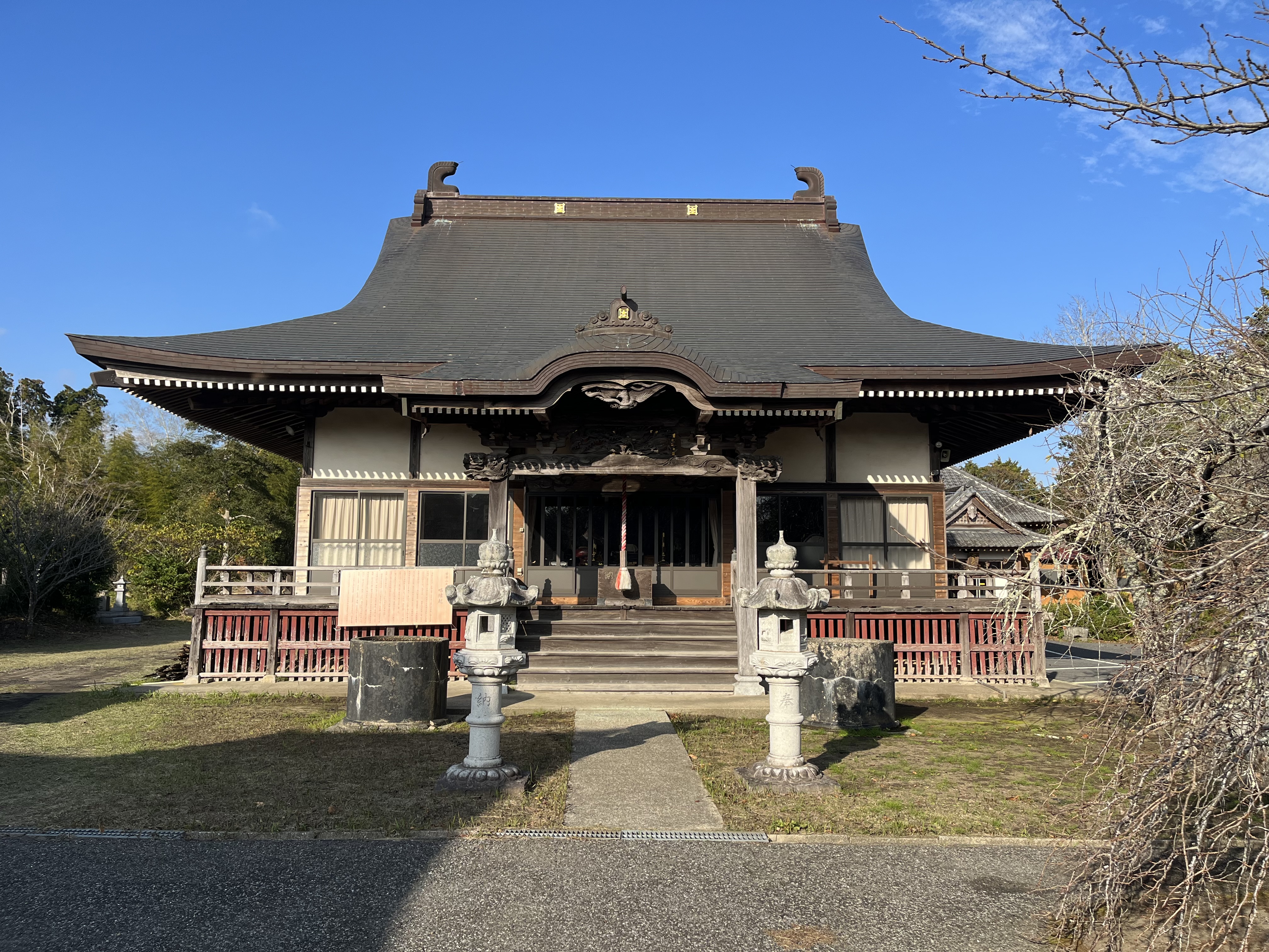 宗教法人　大栄寺の外観