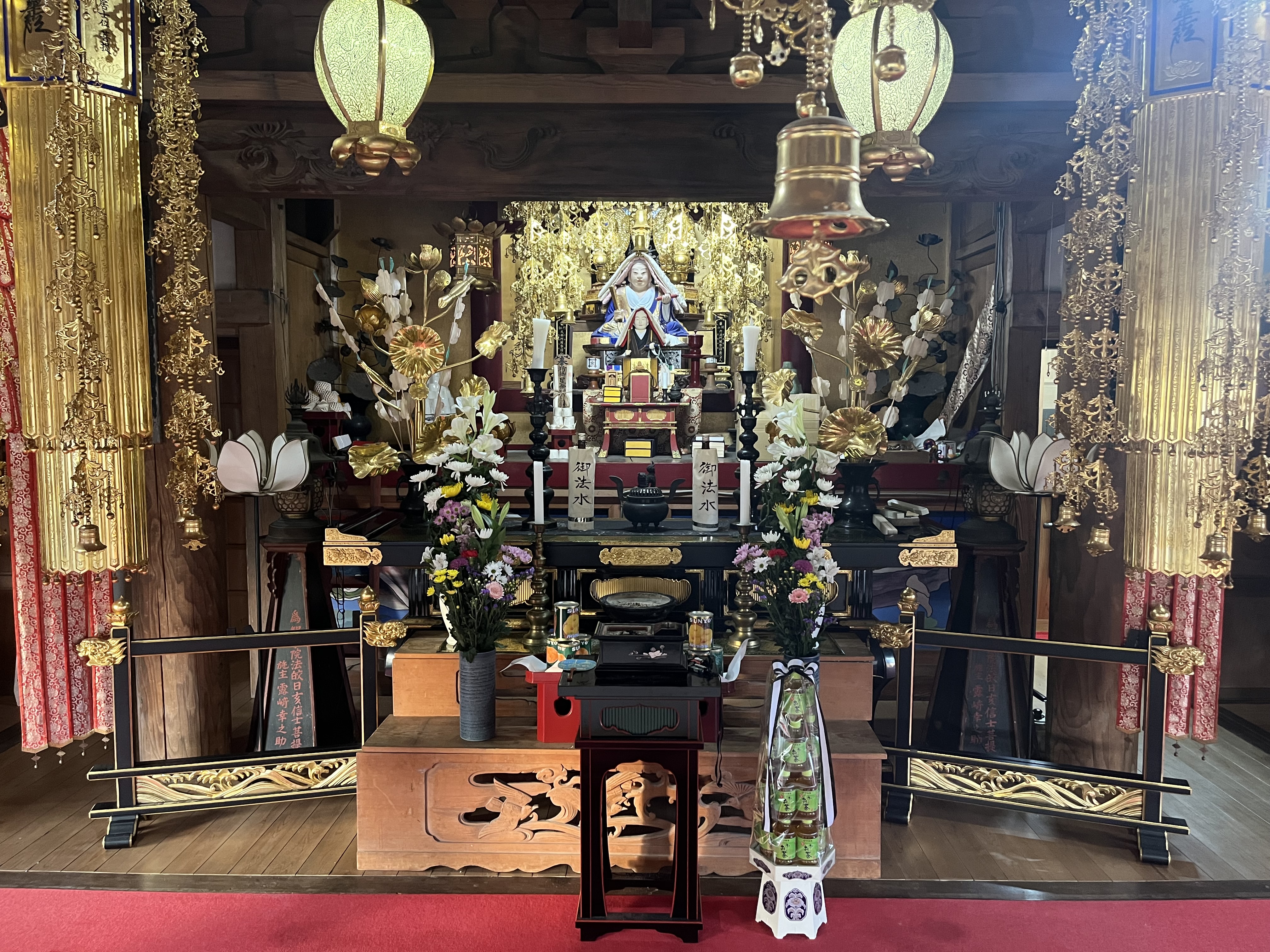 宗教法人　大栄寺の内観